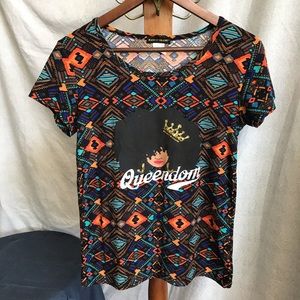 Make It $Rain$ Queendom tee shirt size medium